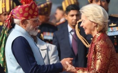 Republic Day 2026: European Commission President Ursula von der Leyen Inspired Bandhgala Kurta Designs