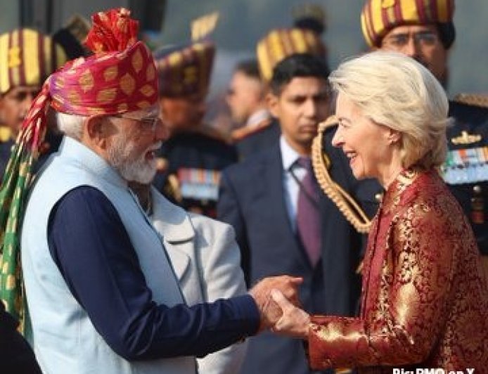 Republic Day 2026: European Commission President Ursula von der Leyen Inspired Bandhgala Kurta Designs