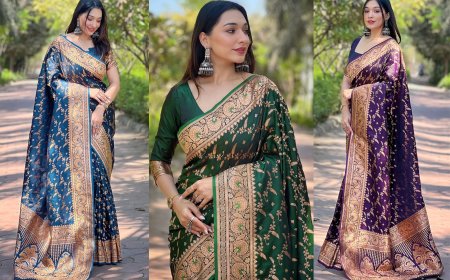 5 Different Types Of Silk Sarees In India