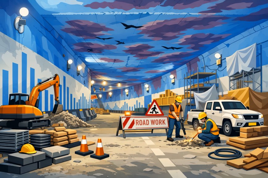 Underpass At Chaar Murti Chowk Likely To Be Ready By June