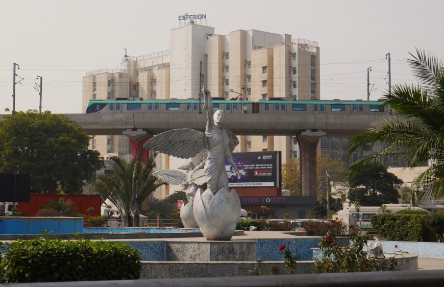 Noida’s Aqua Line Sees 400% Increase In Ridership