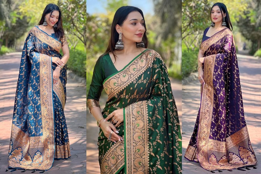 5 Different Types Of Silk Sarees In India