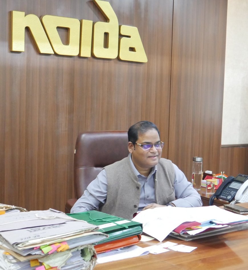 Noida Authority CEO Krishna Karunesh: We Aim To Make Noida Green & Clean